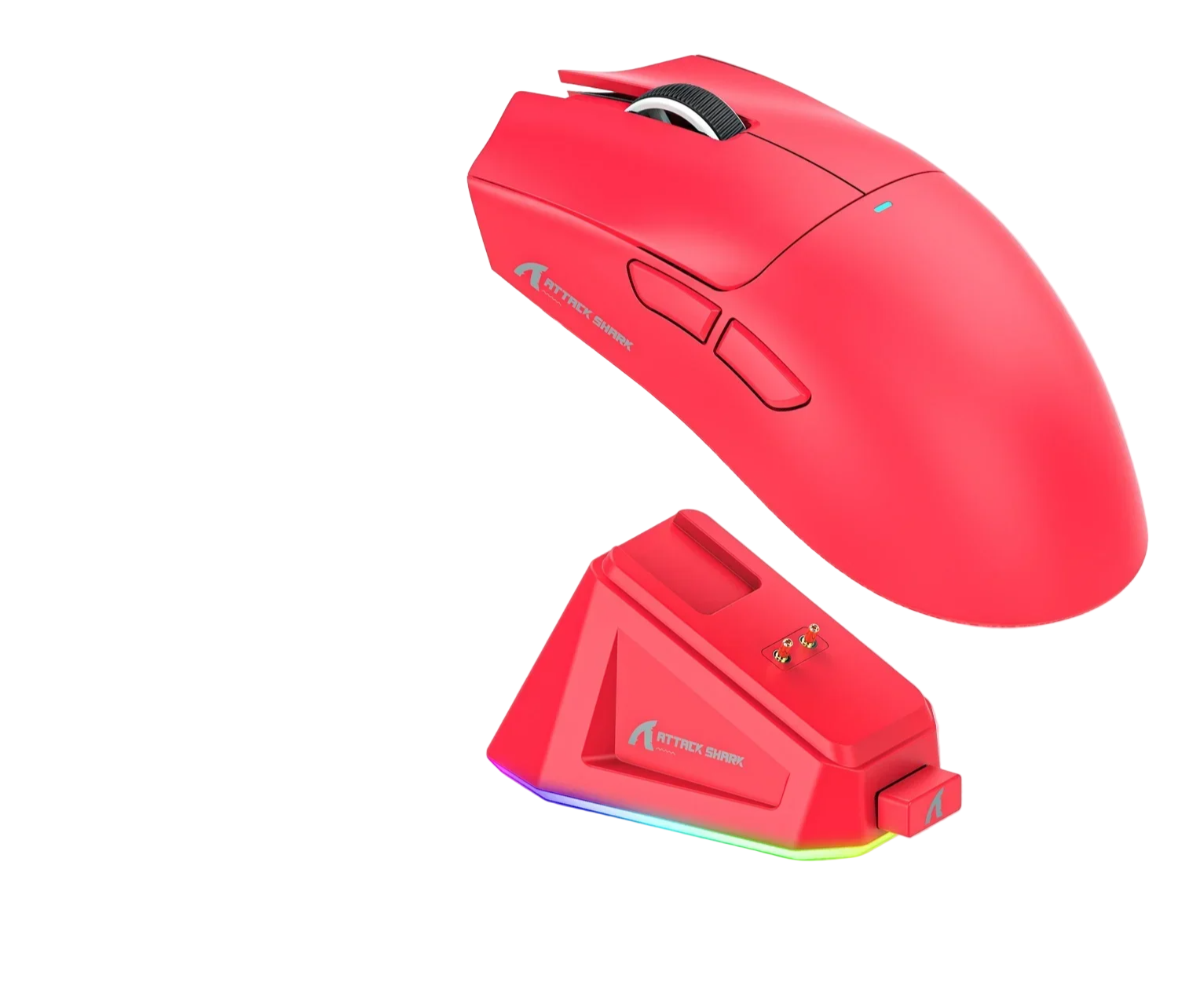 Ultraleichte Bluetooth Gaming Maus mit Magnetdock