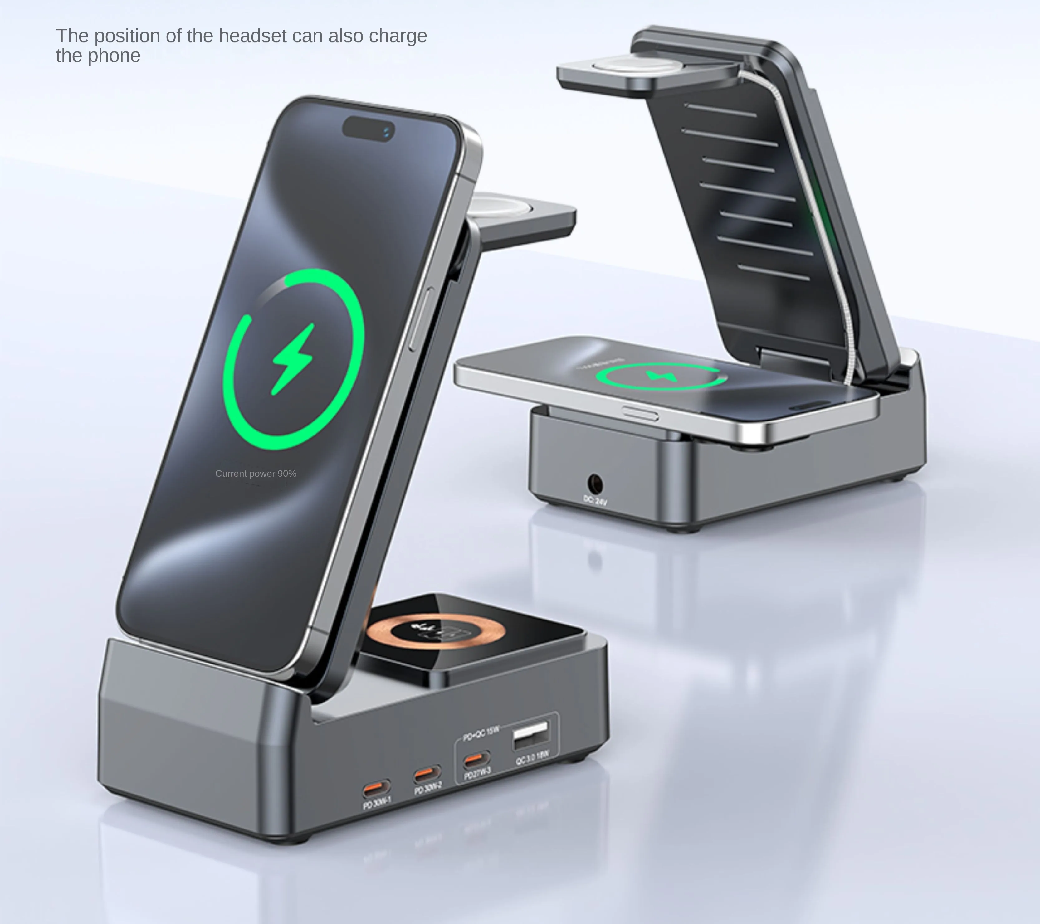 15W Magnetischer Handyhalter mit Schnellladefunktion Auto