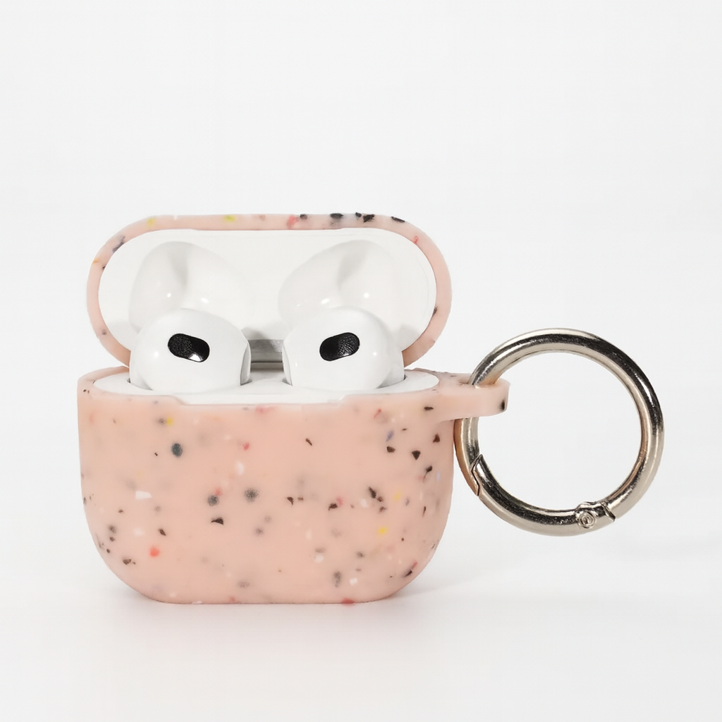 Leuchtende Silikonhülle für AirPods mit Anhänger