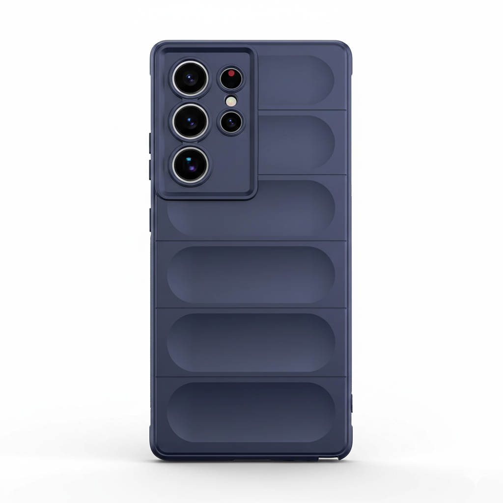 Matte Silikonhülle stoßfest für Samsung Galaxy