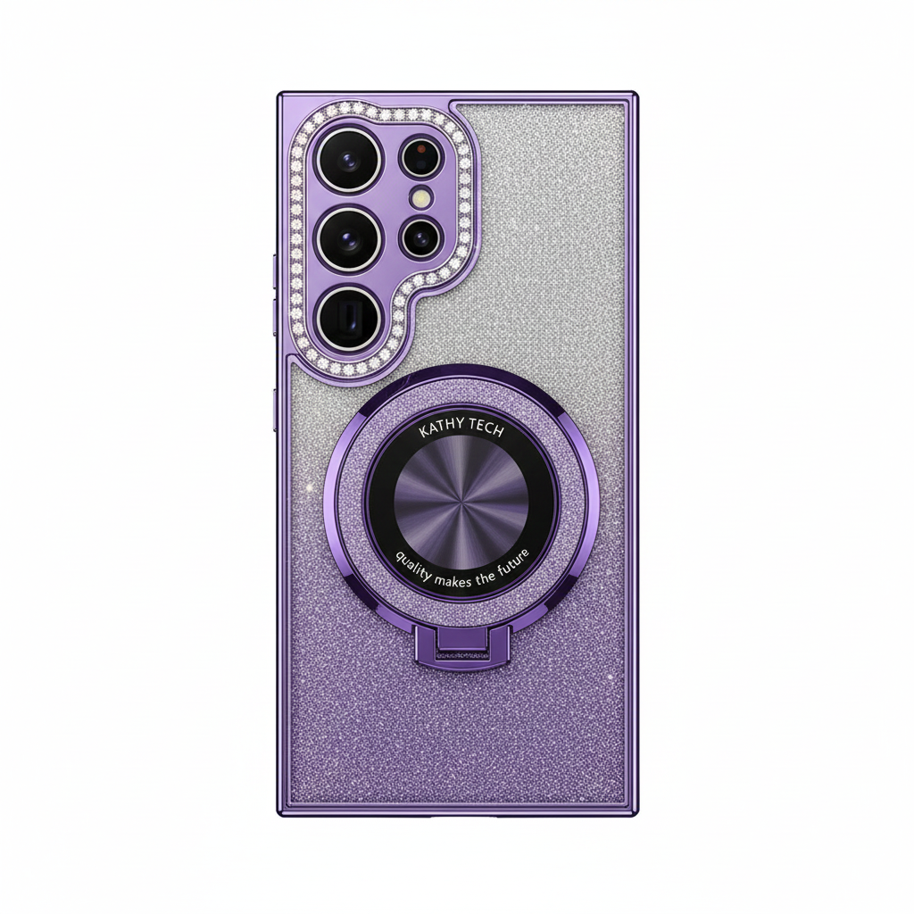 Luxury Glitter Magsafe Diamond Case for Samsung S25