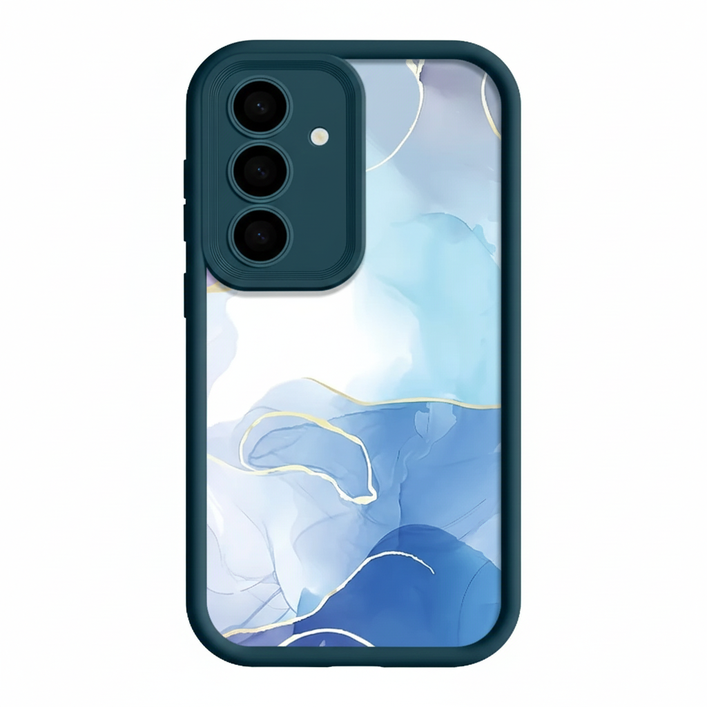 Elegante Marmorhülle für Samsung Galaxy Soft Design