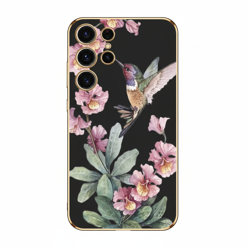 Flower Bird Case for Samsung S25 Ultra 5G