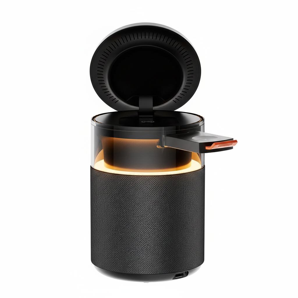 5-in-1 Magnetisches Ladepad mit Lautsprecher