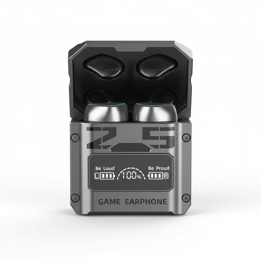 Wireless Mecha-Style In-Ear Headphones