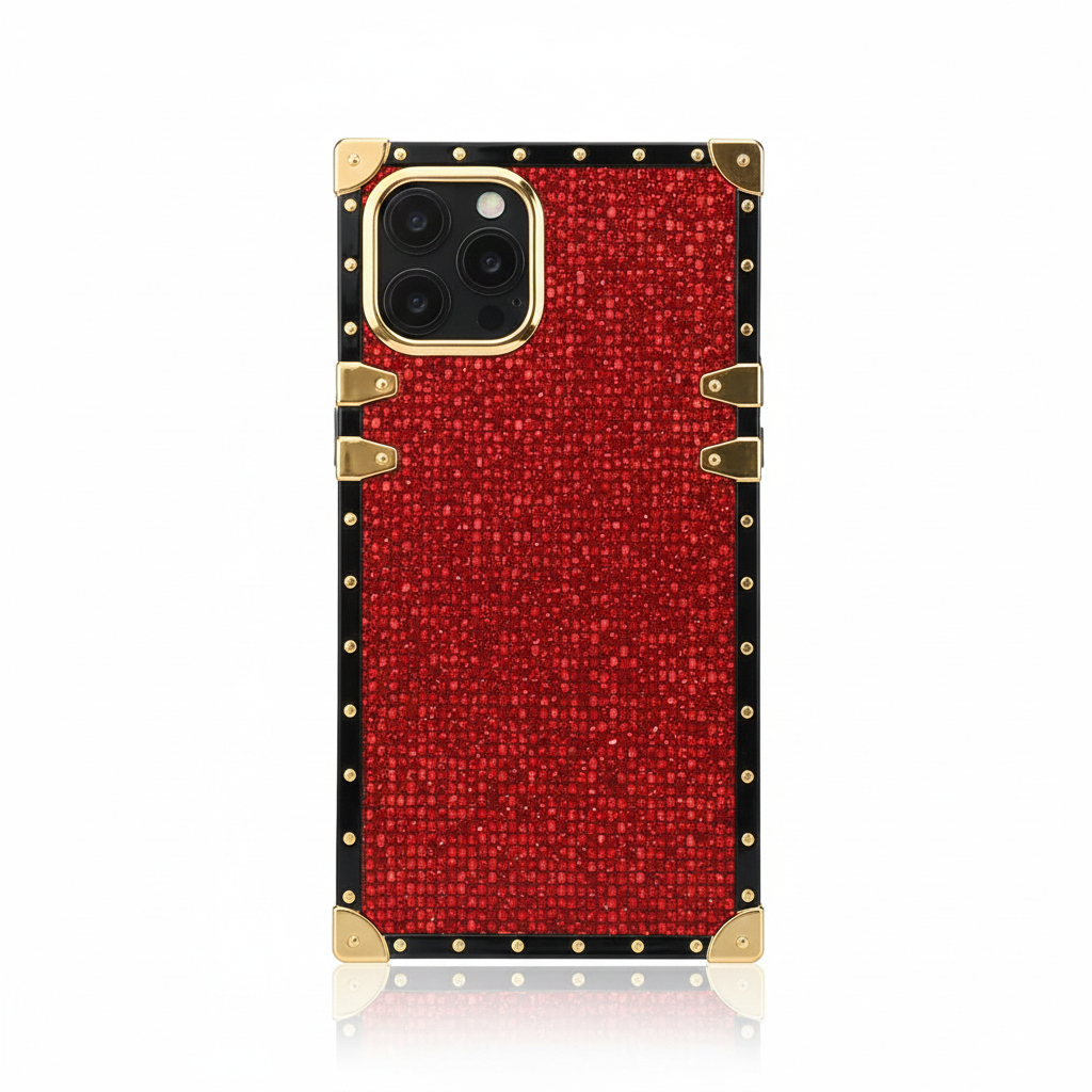 Luxuriöse Glitzer-Hülle mit Ring für Google Pixel 8