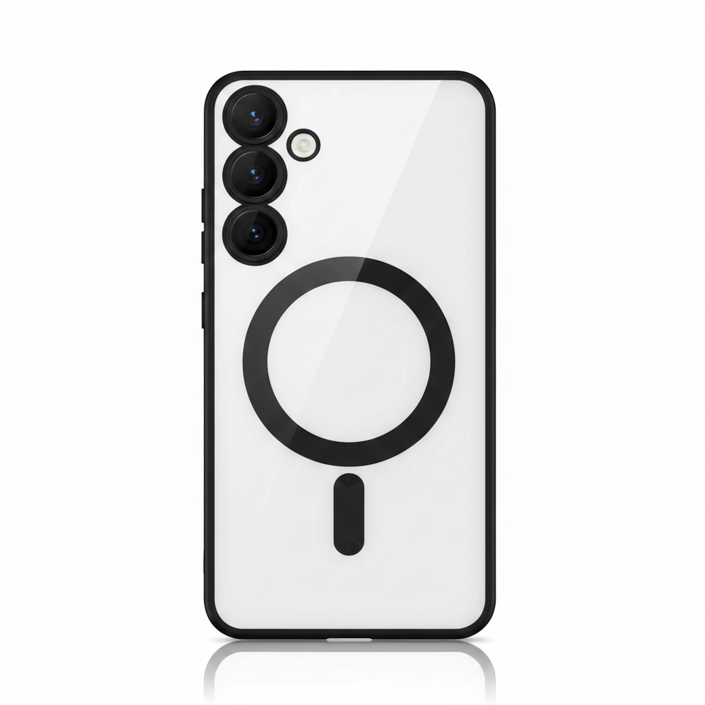 Plating Clear Wireless Case for Samsung Galaxy S25