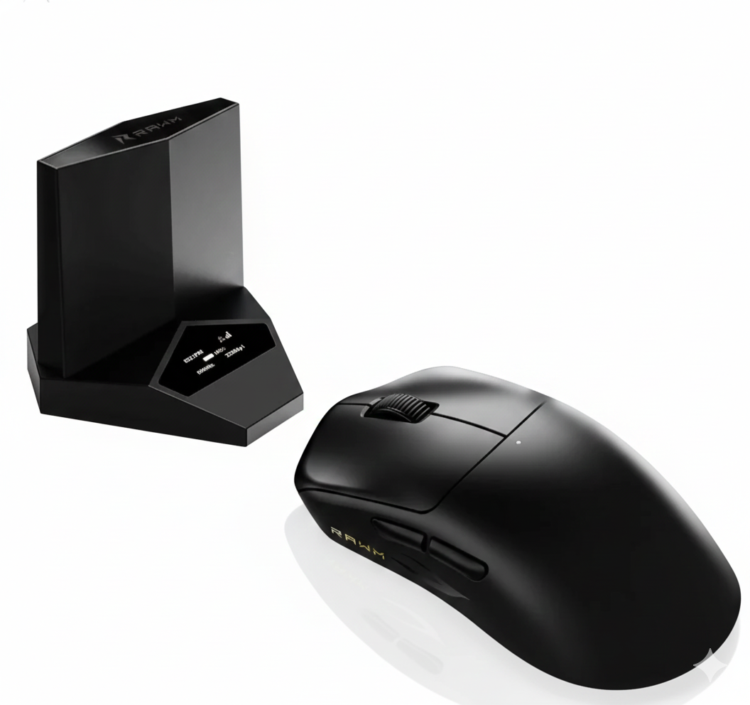Lightweight wireless 8K gaming mouse with fast response
