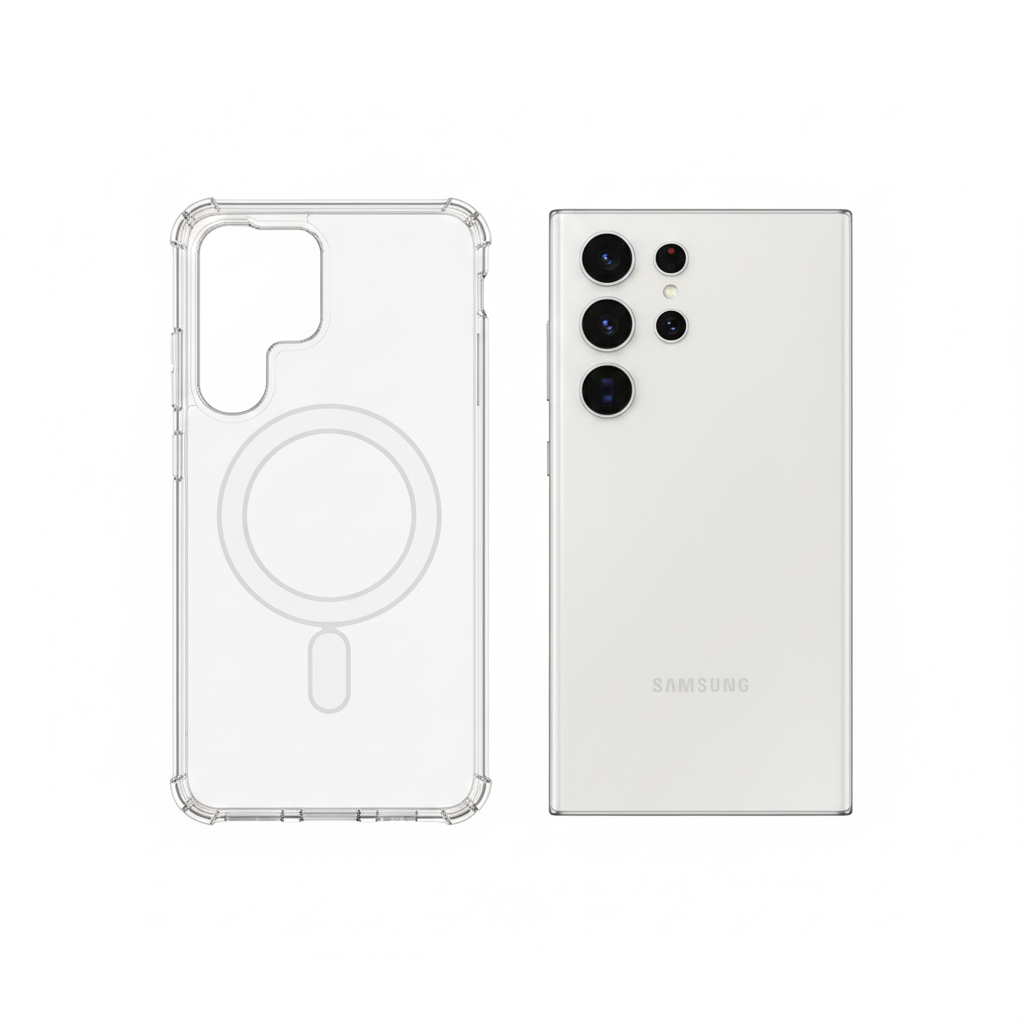 Magnetische Wireless Hülle für Samsung Galaxy S25