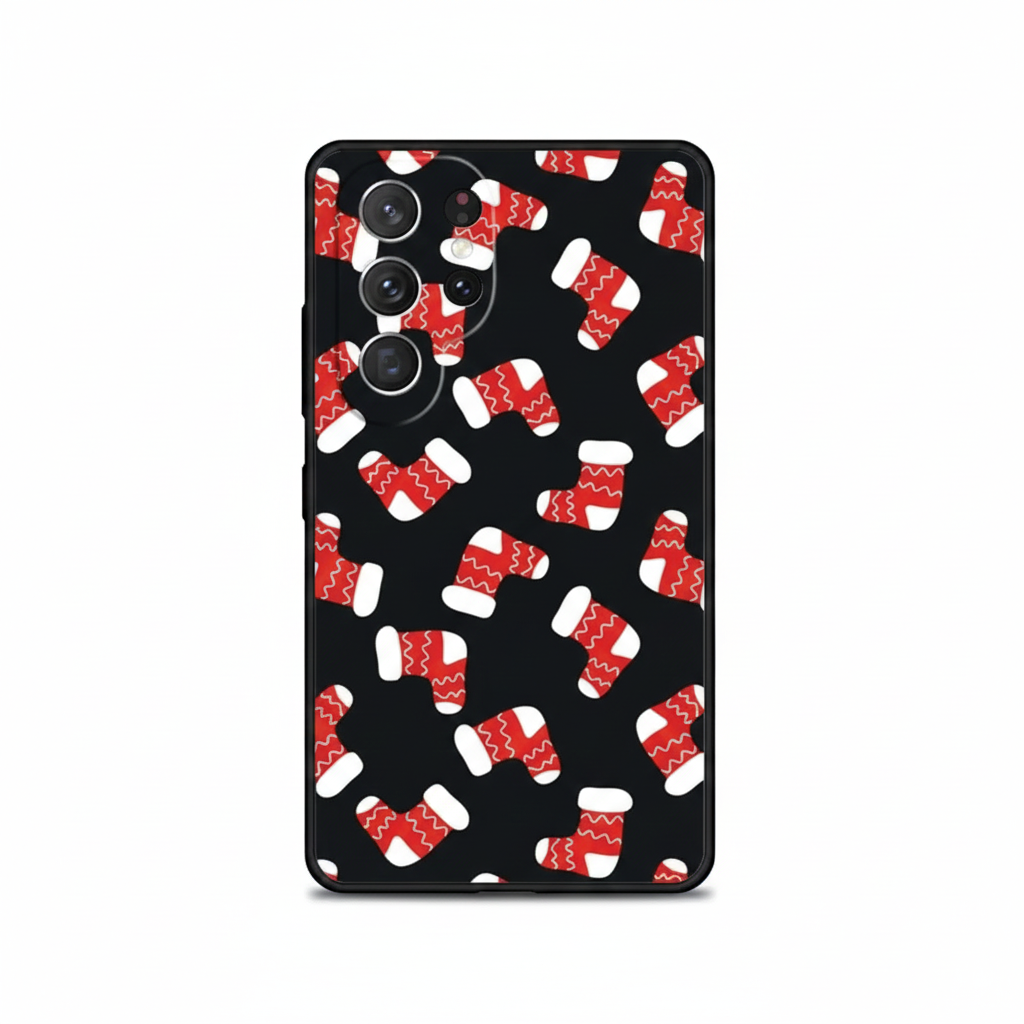 Weihnachts-Cartoon Hülle Samsung S25 Ultra