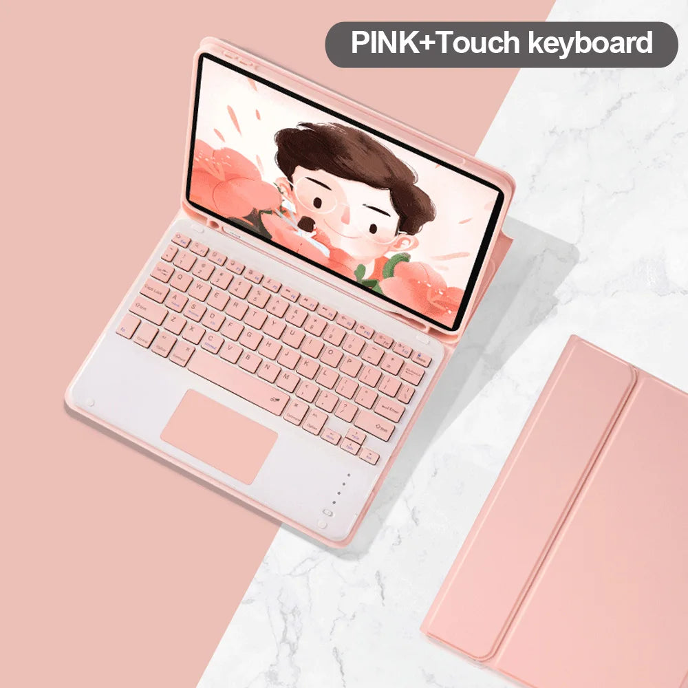 Touchpad Tastatur Hülle mit Maus für iPad