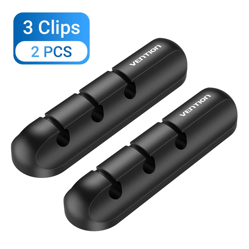 Flexibler Silikon Kabel Organizer für Auto und Büro