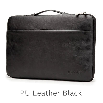 Kinmac PU-Leder Laptoptasche stoßfest für MacBook