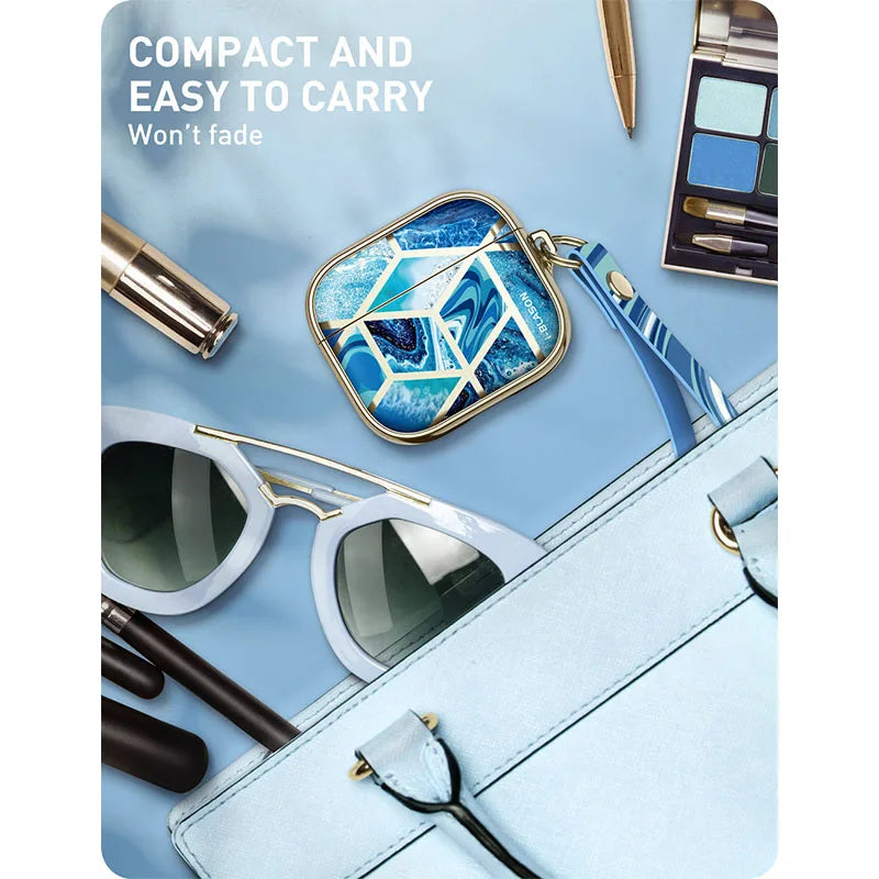 Stilvolle Marmor Schutzhülle für AirPods 3