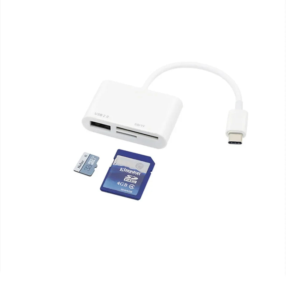 Typ C Kartenleser Micro SD TF Adapter OTG Android