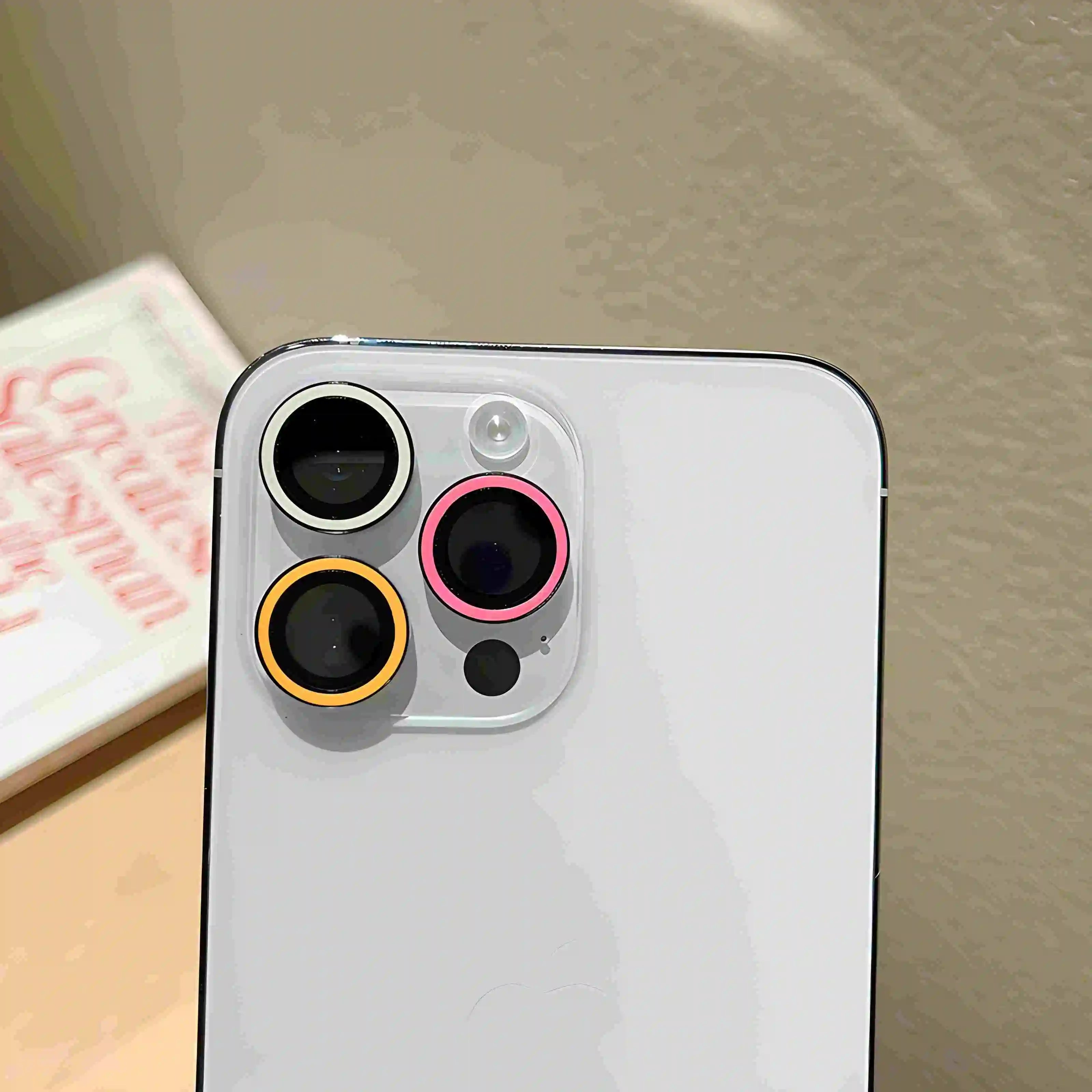 Leuchtende Keramik-Kamera-Schutzfolie iPhone