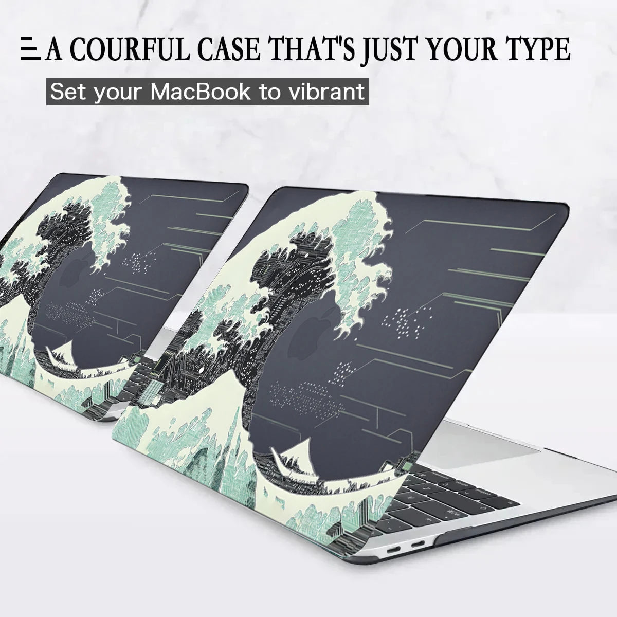 Kunststoff Laptoptasche im Technikstil