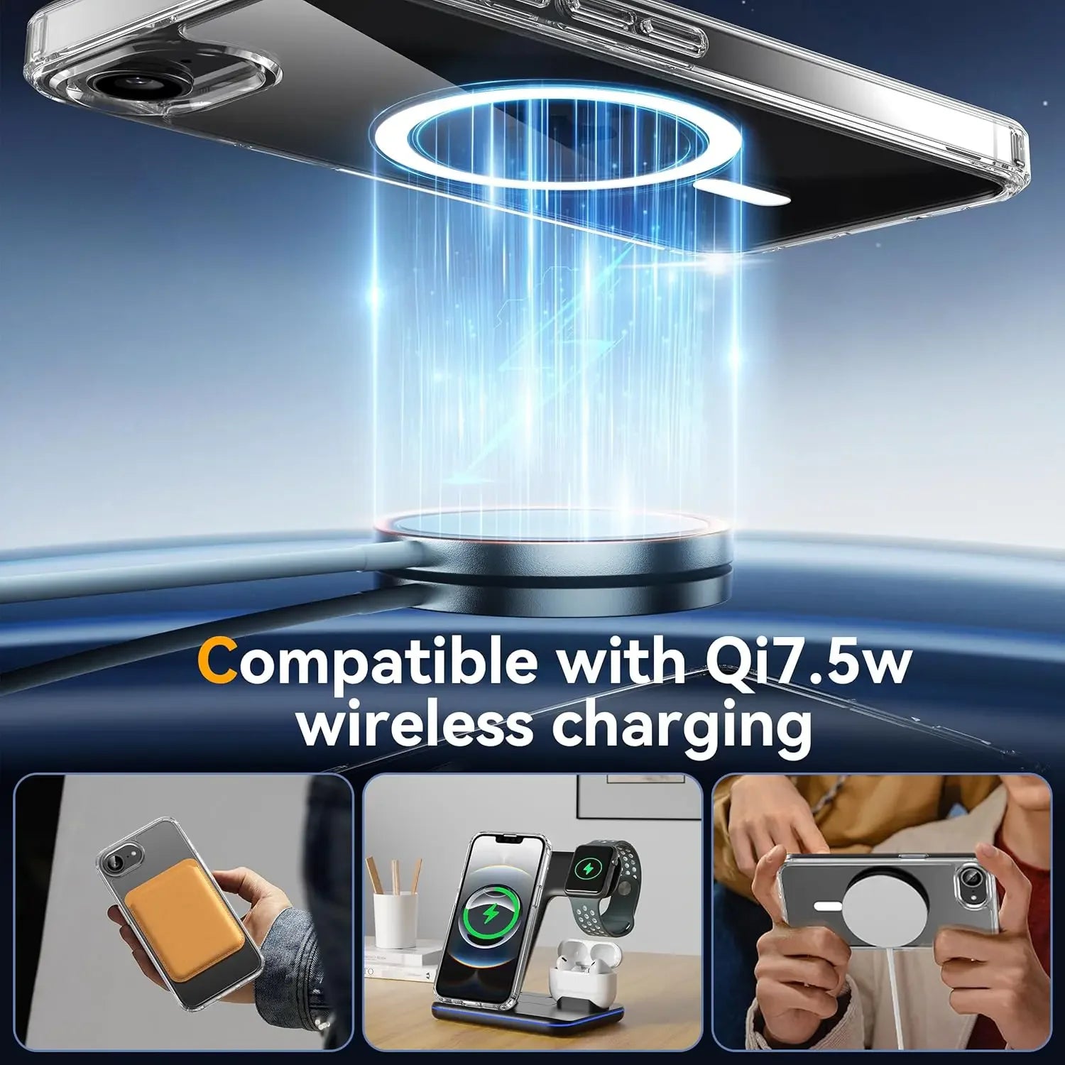 Coque magnétique Magsafe pour iPhone 16E