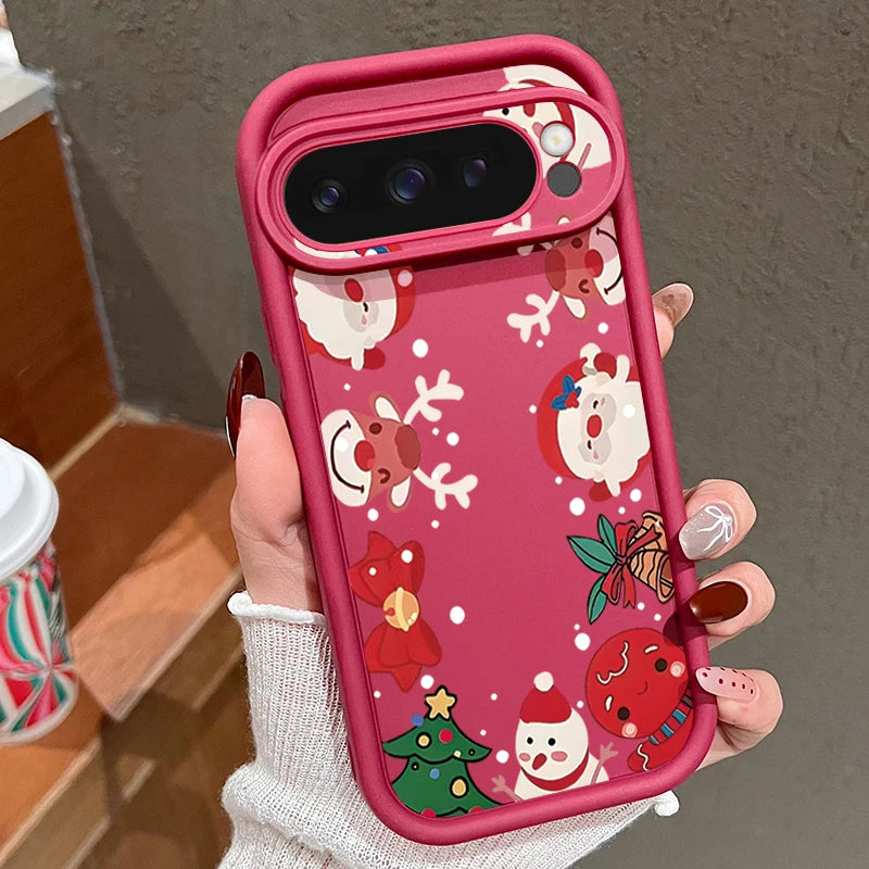 Cute Christmas phone case for Google Pixel