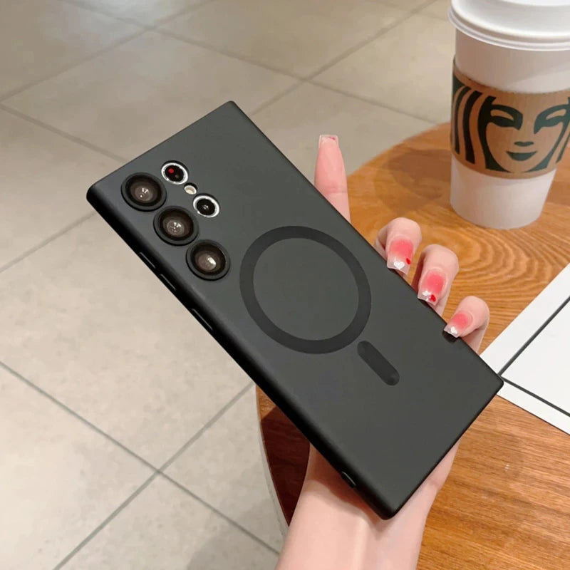 Magnetische Magsafe Schutzhülle für Samsung S24