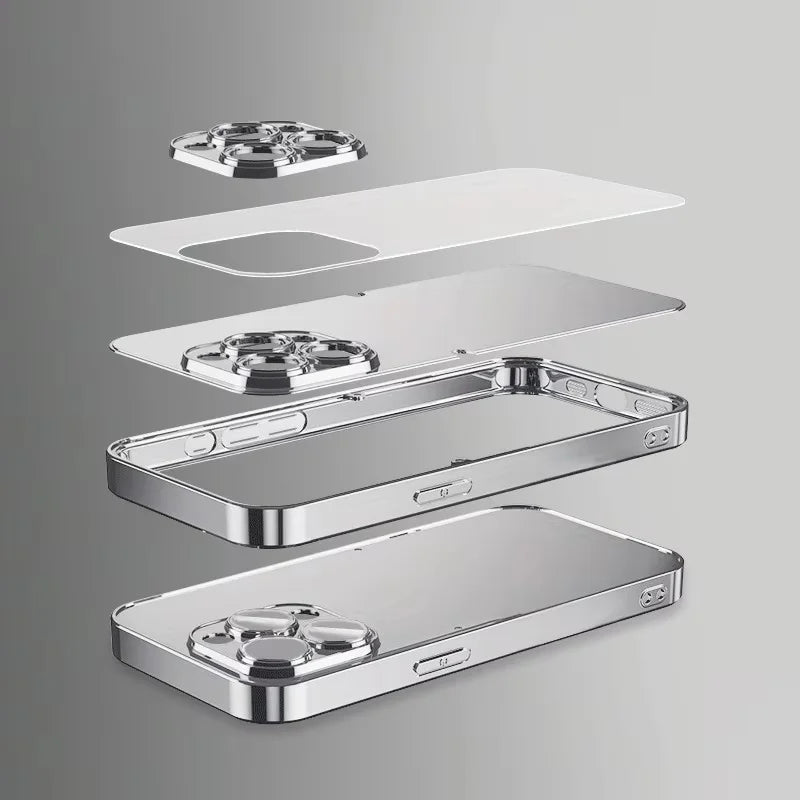 Weihnachts Schneeflocken Handyhülle für Samsung S25