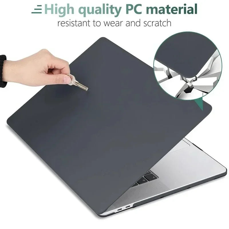 Matte Laptop-Hülle für MacBook Air & Pro