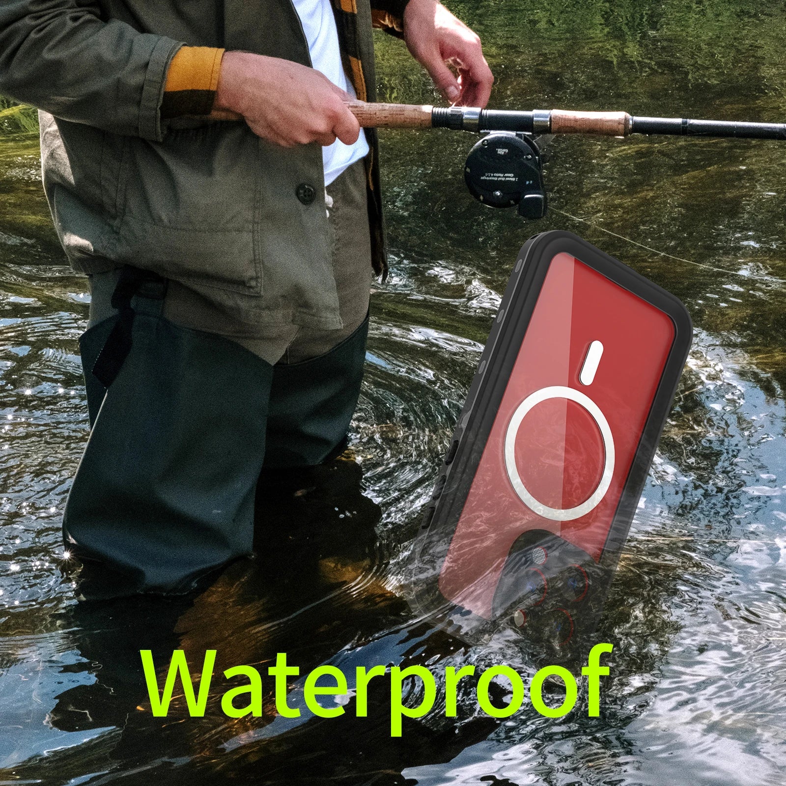 IP68 wasserdichte Magnet-Hülle für iPhone 17