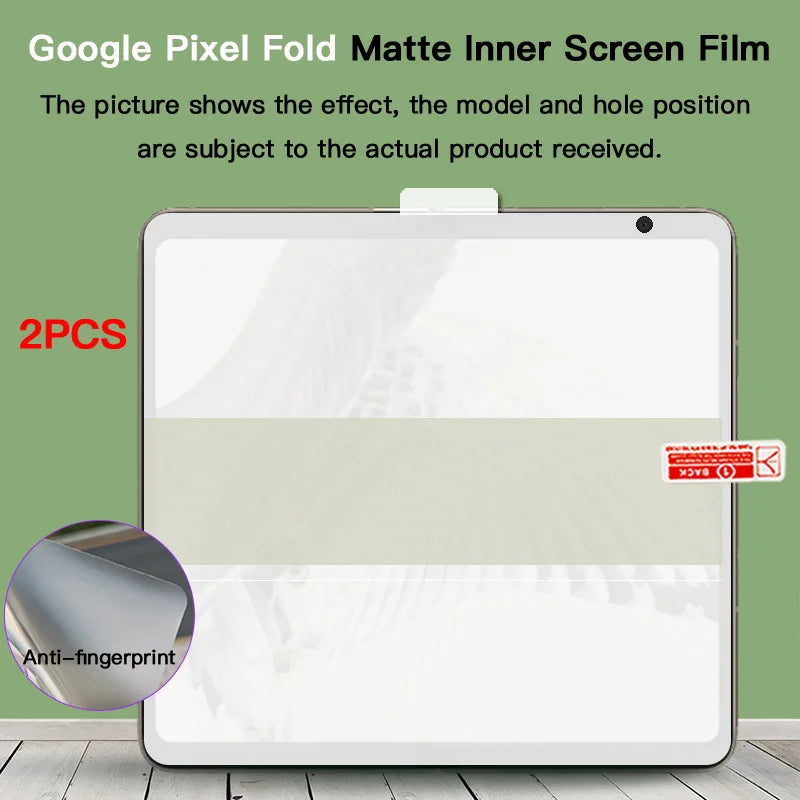 Matte TPU Folie für Pixel Fold 9 Pro