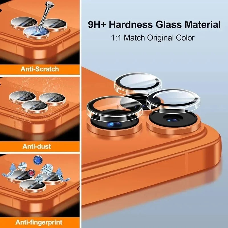 Klarer Kameraobjektiv Schutz für iPhone 17 Serie