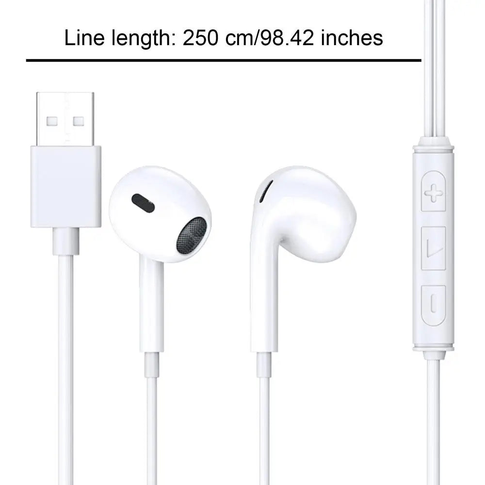 USB-C In-Ear-Kopfhörer mit Mikrofon