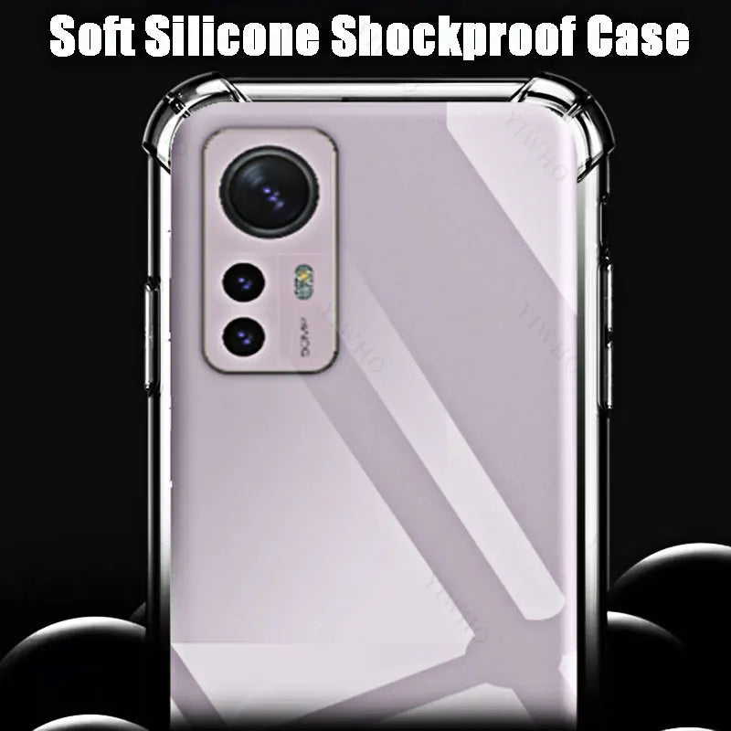 Xiaomi 12 TPU Klare Soft Hülle Transparent
