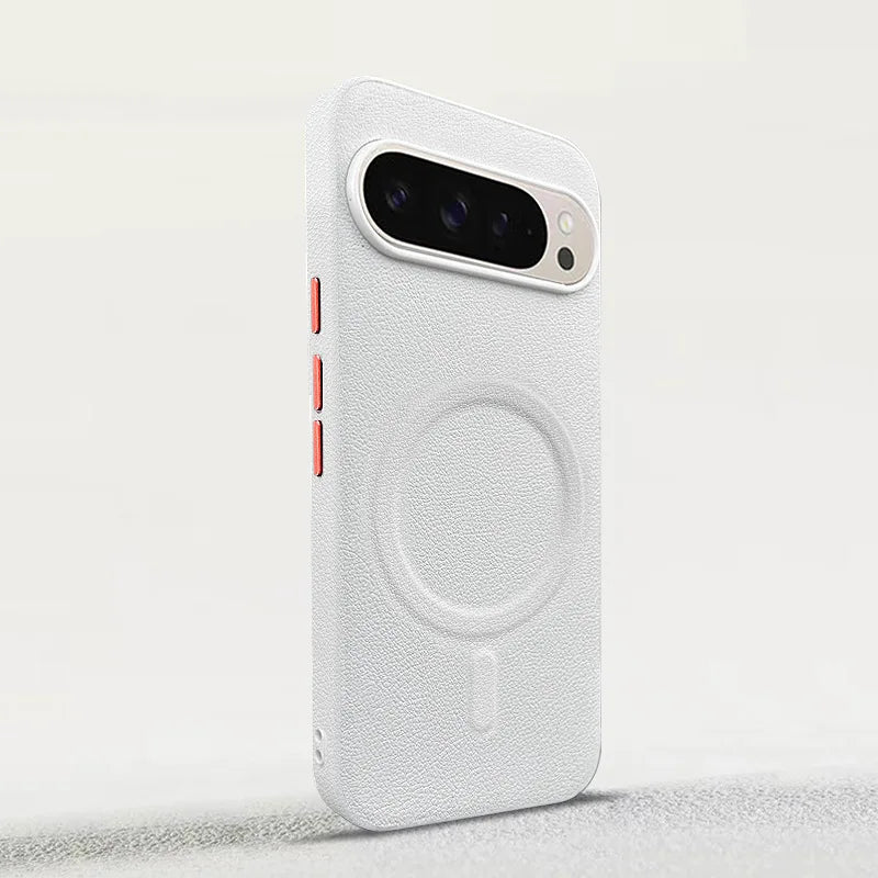 Magnetische Lederhülle Pixel 10/9 Pro/9A