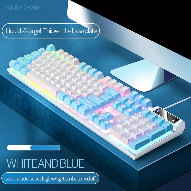 YINDIAO Gaming-Tastatur mit Numpad