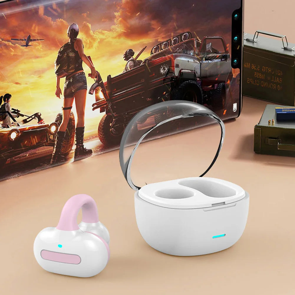 Kabellose Ear Clip Kopfhörer 10mm Treiber