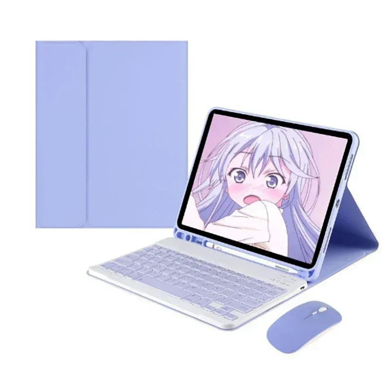 Touchpad Tastatur Hülle mit Maus für iPad 11. Gen 11 Zoll 2025