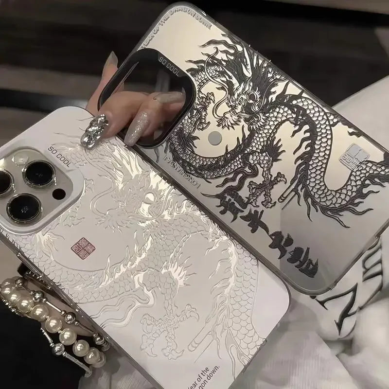 Chinesische Drachen Handyhülle für Samsung S25