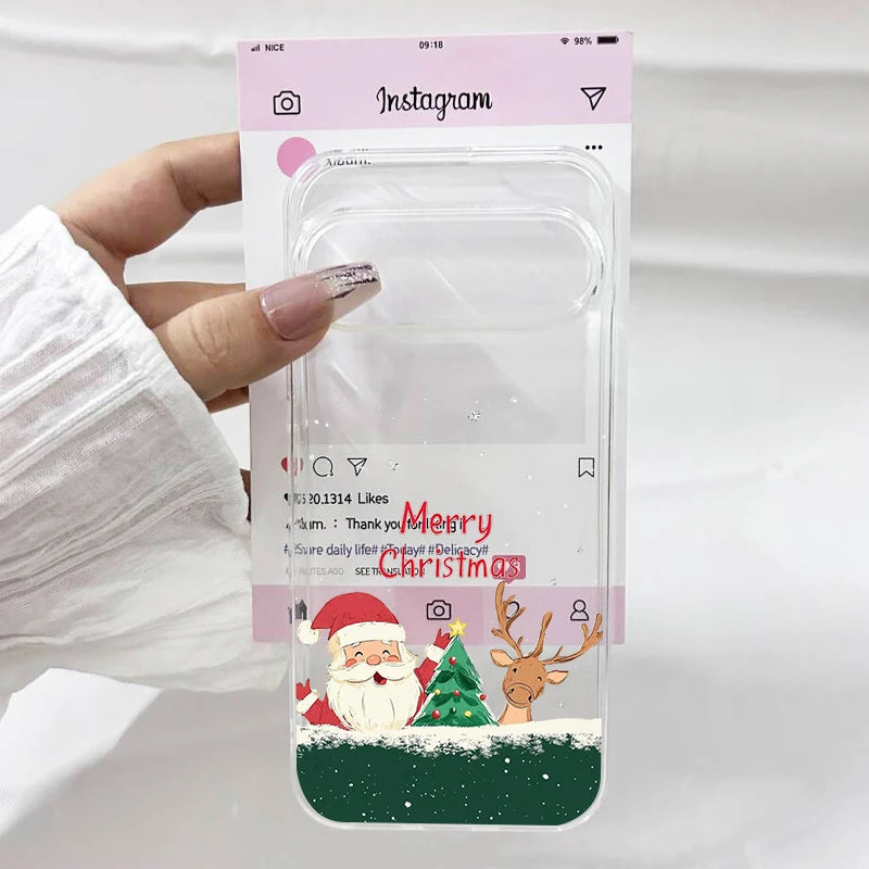 Weihnachts TPU Hülle für Google Pixel 8, 9 und 10