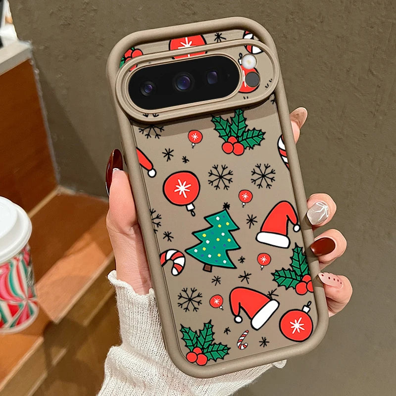 Cute Christmas phone case for Google Pixel