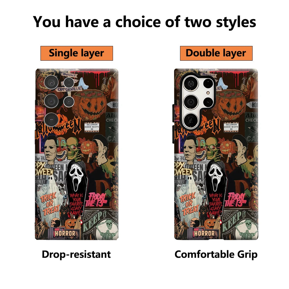 Halloween Horror Handyhülle Galaxy S25 S24 S23