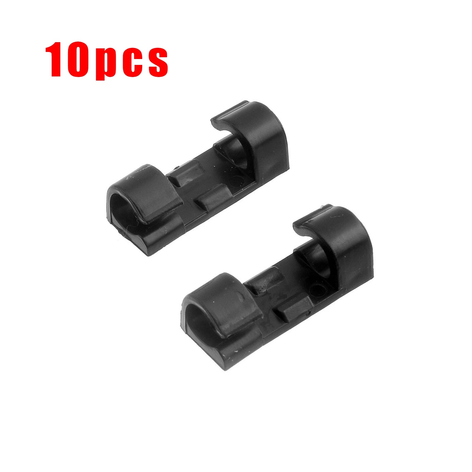 Self-adhesive cable clips for cable organization & office