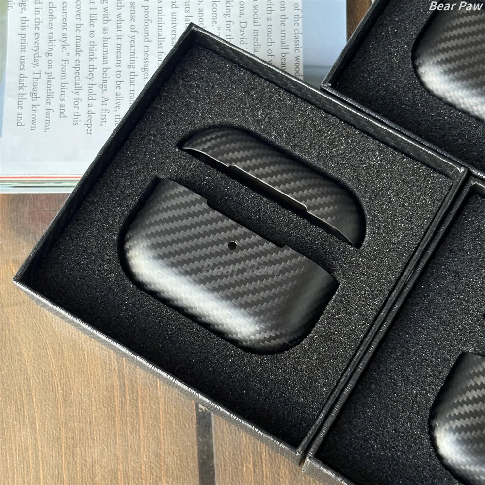 Ultradünne Kohlefaser Hülle für AirPods Pro 2-4
