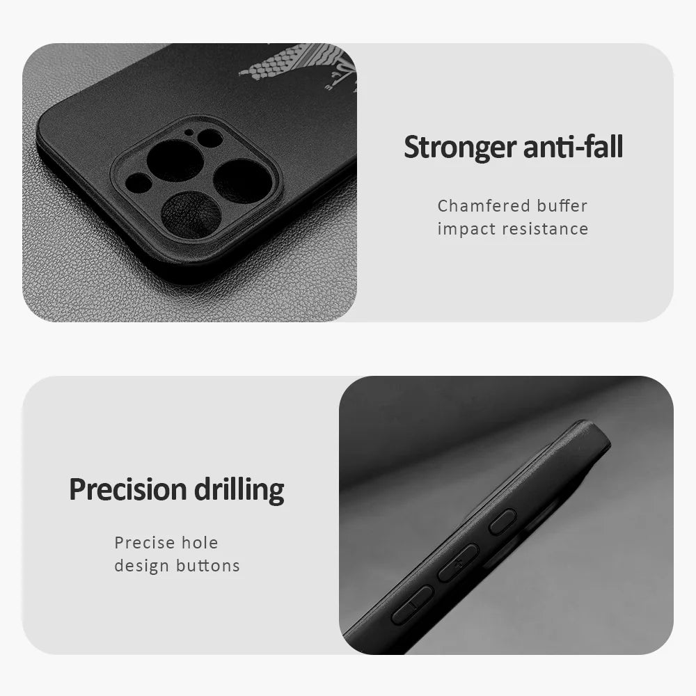 Ghost Face Scream iPhone Case TPU Soft Skin-Friendly