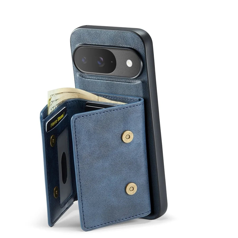 Magnetische Leder Wallet Hülle für Google Pixel 10