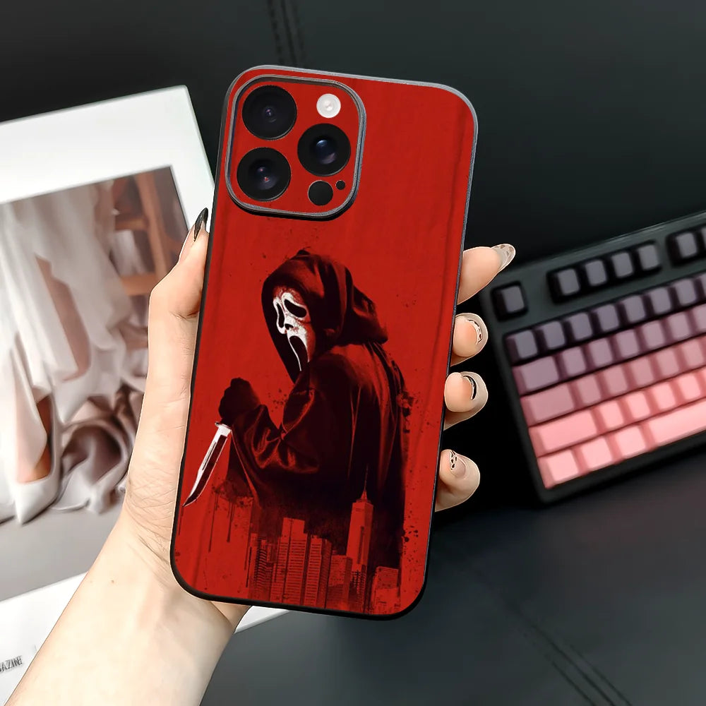 Scream Movie Case iPhone 16 TPU Soft Skin-Friendly
