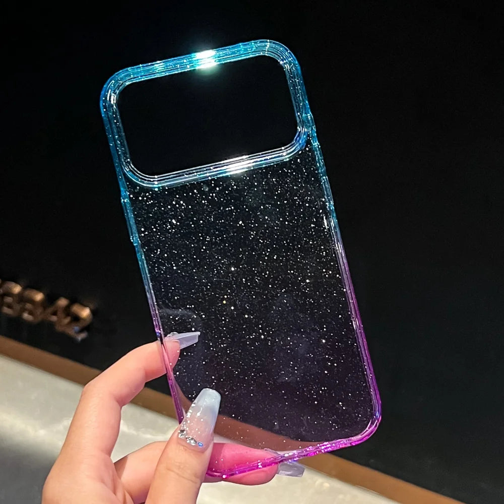Glitzer Gradient Hartcase für iPhone 17 Pro Max