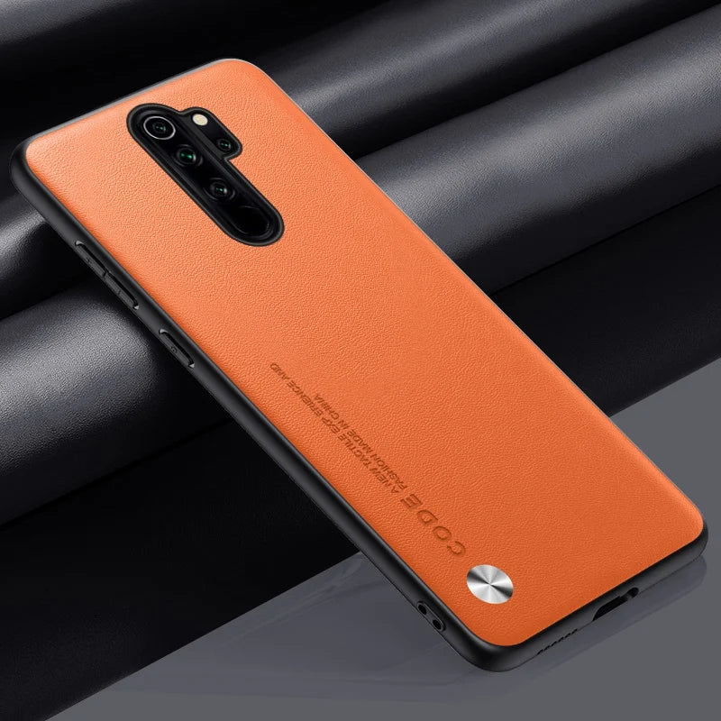 Luxus PU Lederhülle für Redmi Note 8