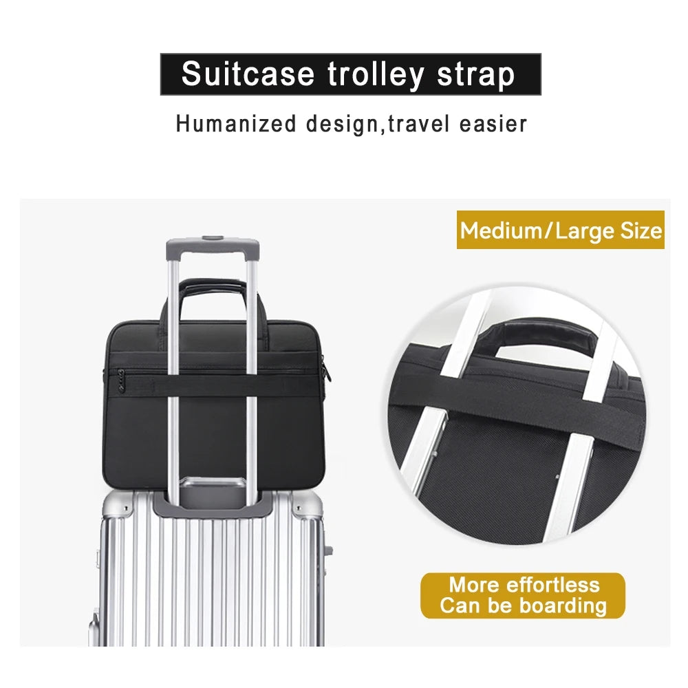 Große Herren Aktentasche Laptop 19 Zoll