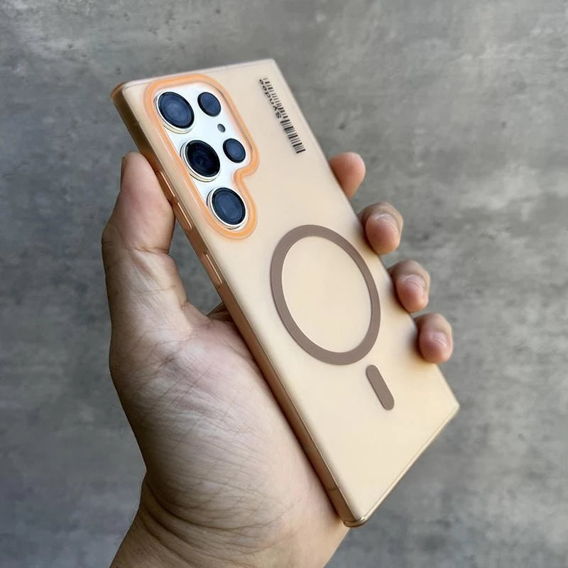 Luxus Magsafe-Hülle für Galaxy S25/S24