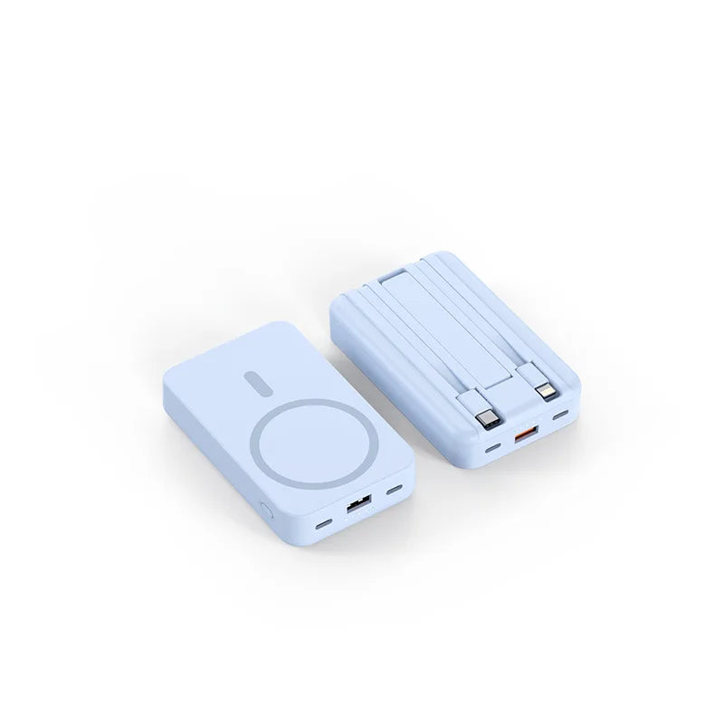 3-in-1 Magnet Powerbank 20000mAh mit Schnellladen