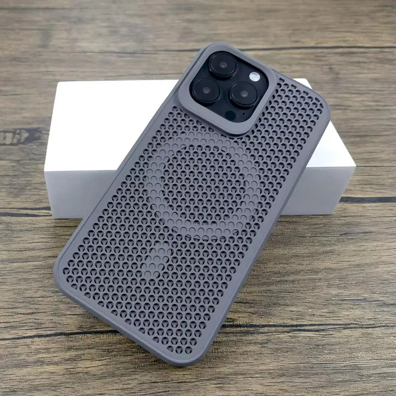 Luxus Magnetische Magsafe Hülle für iPhone 17 Pro Max – Weiche Kunststoff-Abdeckung